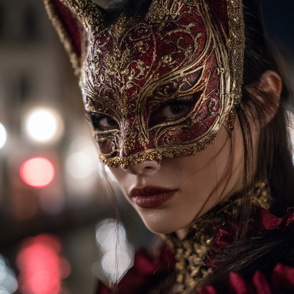 Le masque chat dans l'histoire du carnaval vénitien